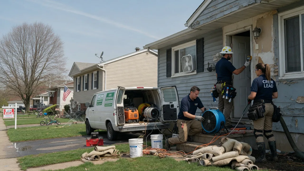 Flood Cleanup in Portage, PA near me