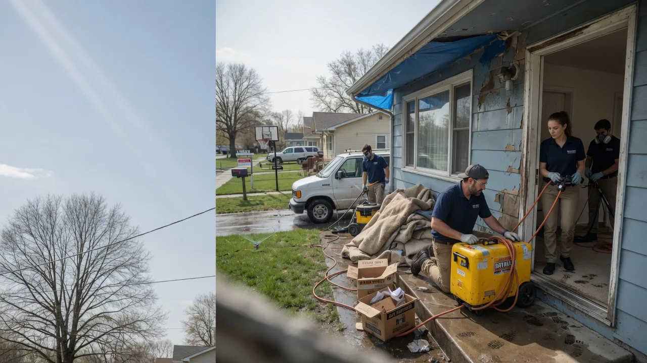 Basement Flood Cleanup in Portage, PA near me